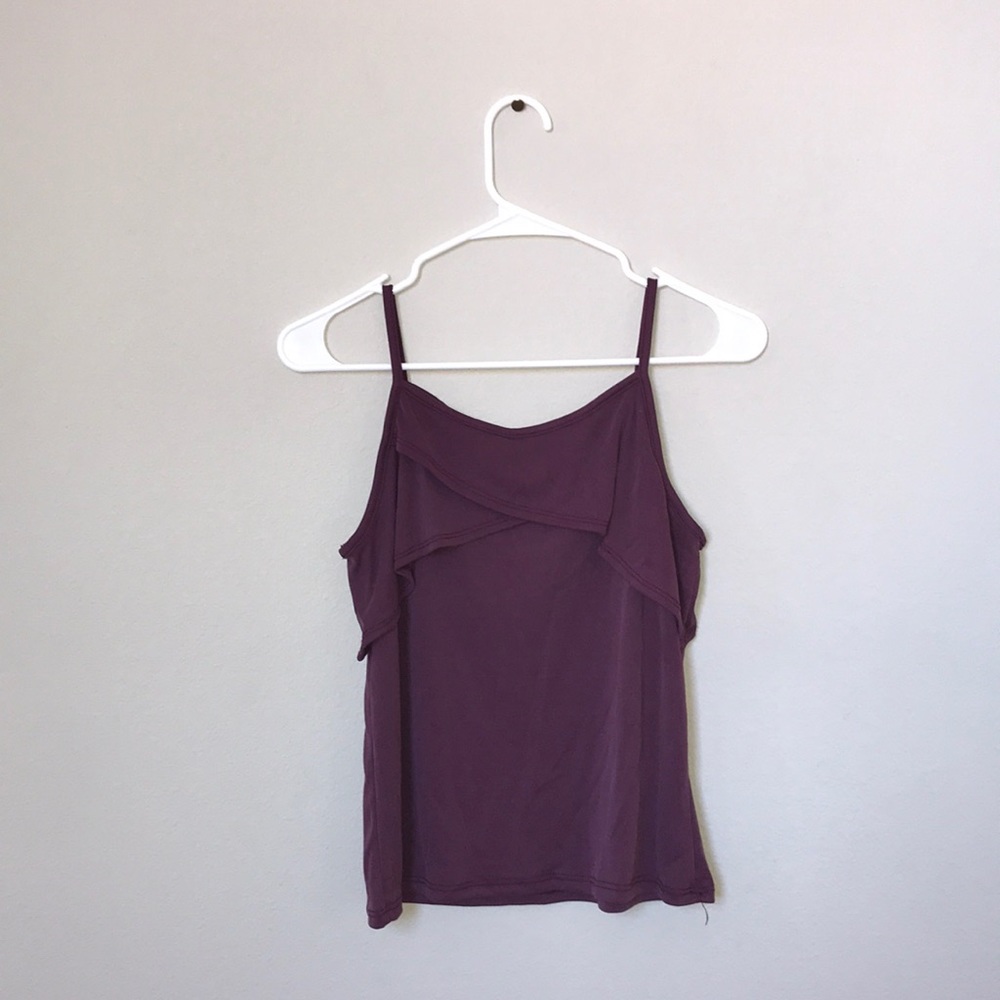 Purple tank